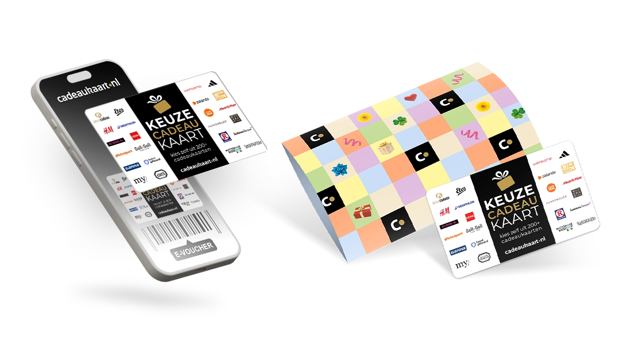 Een cadeaukaart is ook nog eens een duurzaam geschenk